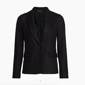 Rag & Bone 100% Wool Black Blazer with One Snap - Size 6